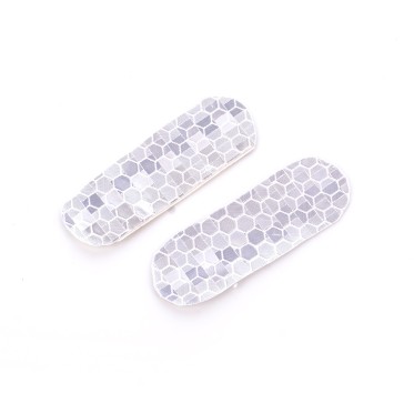 White reflective stickers for front fork 2pcs U8 URBIS - изглед 3