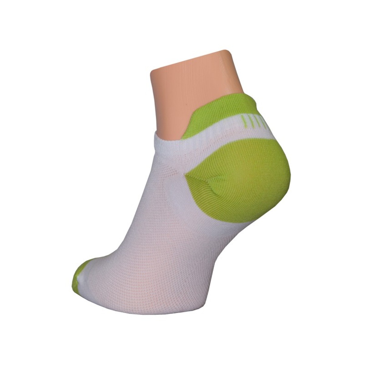 Чорапи ТАШЕВ Multisport Mini Ultralight бяло/зелено TASHEV - изглед 2