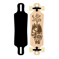 Лонгборд Tempish COON – Бамбуков Дек за Carving и Freeride