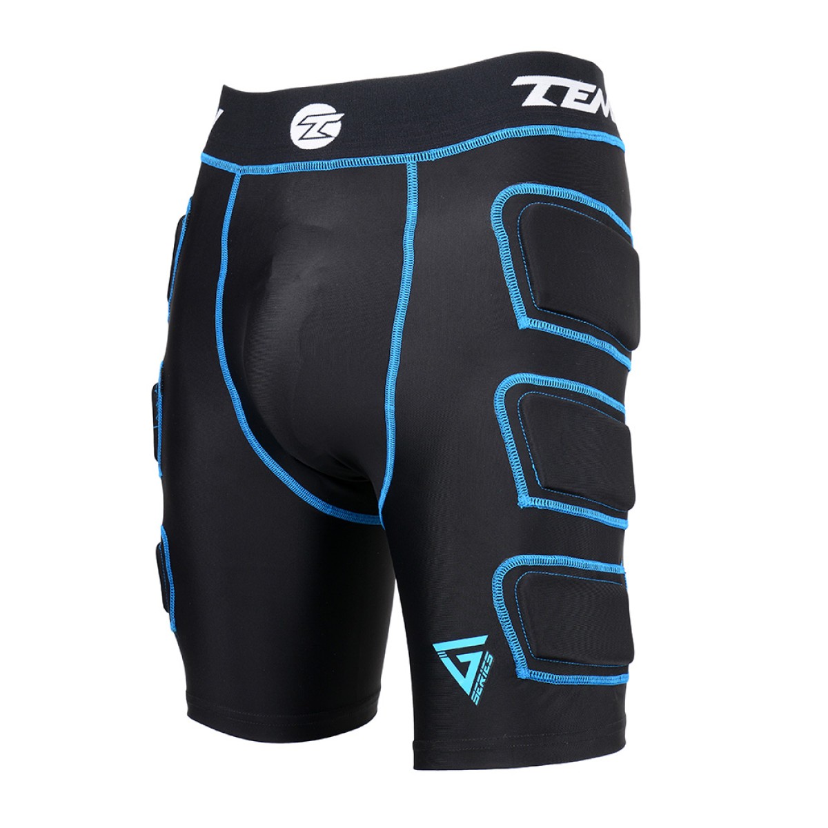 ORMEX compression goalkeeper shorts TEMPISH florbal brankařina - изглед 3