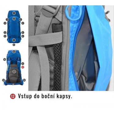 BACKPACK RANIS 70 RED HUSKY - view 18