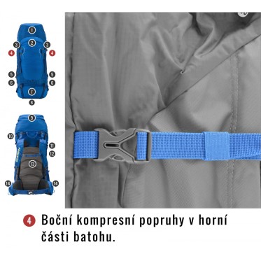 BACKPACK RANIS 70 RED HUSKY - view 9