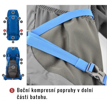 BACKPACK RANIS 70 RED HUSKY - view 11