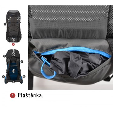 Раница Ribon 60 HUSKY - изглед 10