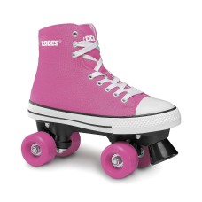 Ролкови кънки OLLIE pink-white ROCES - изглед 2