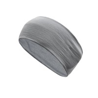 Мерино лента за глава MERINO ACTIVE gray