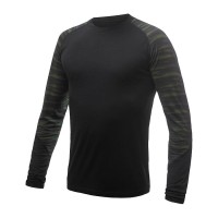 Мъжка мерино блуза IMPRESS BLK/BATIK - Extreme-bg.com Мъжка мерино блуза IMPRESS BLK/BATIK
