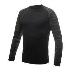 Мъжка мерино блуза IMPRESS BLK/BATIK - Extreme-bg.com Мъжка мерино блуза IMPRESS BLK/BATIK
