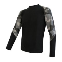 Мъжка мерино блуза IMPRESS BLK/CAMO - Extreme-bg.com Мъжка мерино блуза IMPRESS BLK/CAMO