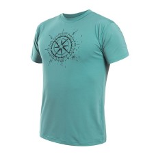 Men’s Cooling Sports T-Shirt Sensor Coolmax Tech Compass (Short Sleeve) – Mint