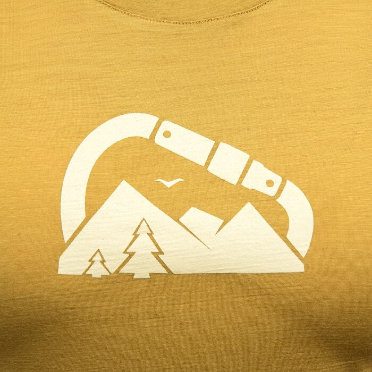 Дамска мерино тениска MERINO AIR Summit mustard SENSOR - изглед 5 - Extreme-bg.com Дамска мерино тениска MERINO AIR Summit mustard SENSOR - изглед 5