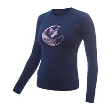 Lady's T-shirt MERINO ACTIVE PT FOX deep blue