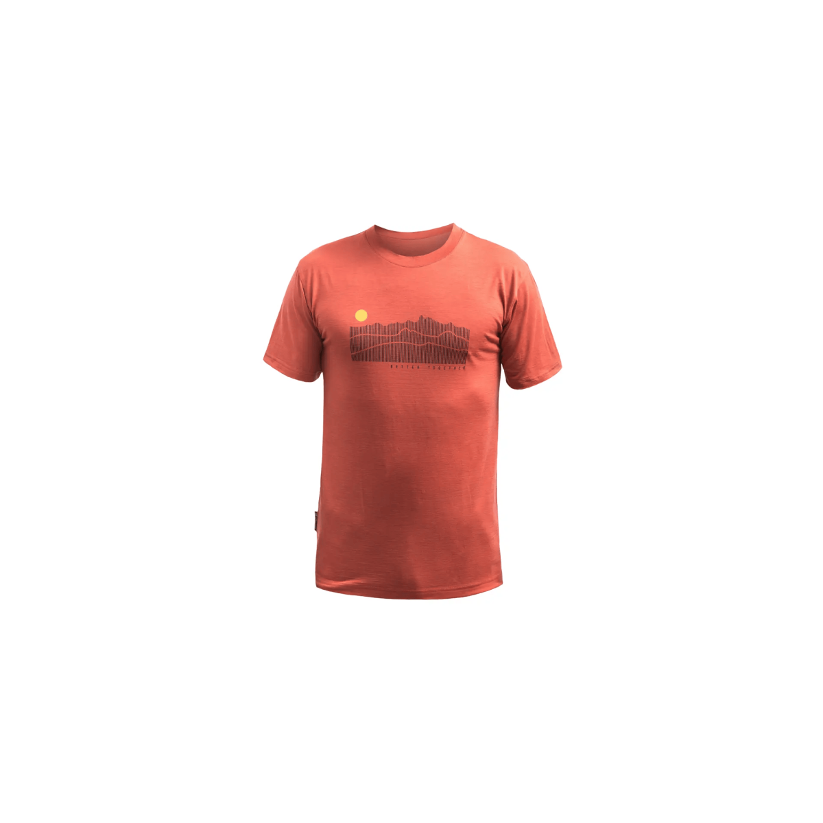 Мъжка мерино тениска ACTIVE SUNRIS terracotta SENSOR - изглед 2 - Extreme-bg.com Мъжка мерино тениска ACTIVE SUNRIS terracotta SENSOR - изглед 2