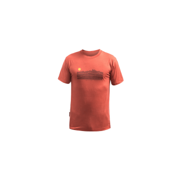 Мъжка мерино тениска ACTIVE SUNRIS terracotta SENSOR - изглед 1