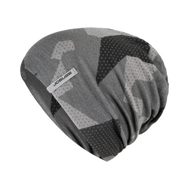 MERINO IMPRESS beanie black/camo SENSOR - view 1