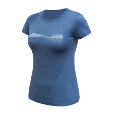 Lady's T-shirt Hills riviera blue - Extreme-bg.com Lady's T-shirt Hills riviera blue