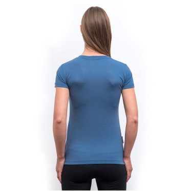 Lady's T-shirt Hills riviera blue SENSOR - view 4