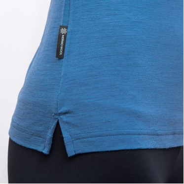 Lady's T-shirt Hills riviera blue SENSOR - view 6