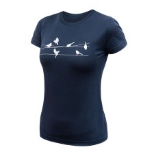 Дамска мерино тениска Songbirds DPBLUE - Extreme-bg.com Дамска мерино тениска Songbirds DPBLUE