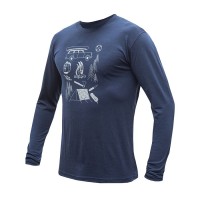 Мъжка мерино тениска с дълъг ръкав MERINO ACTIVE Outside deep blue - Extreme-bg.com Мъжка мерино тениска с дълъг ръкав MERINO ACTIVE Outside deep blue