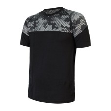 Мъжка мерино тениска MERINO IMPRESS black/honeycomb - Extreme-bg.com Мъжка мерино тениска MERINO IMPRESS black/honeycomb