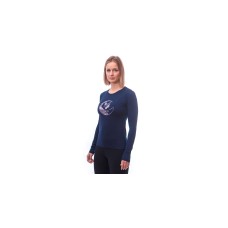 Дамска мерино тениска MERINO ACTIVE PT FOX deep blue SENSOR - изглед 3