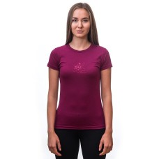 Дамска мерино тениска ACTIVE ORCHID LIL SENSOR - изглед 5