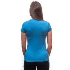Дамска мерино тениска ACTIVE MOUNTAINS BLU SENSOR - изглед 4