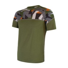 Man's T-shirt MERINO IMPRESS tee ss SAF M SENSOR - view 2