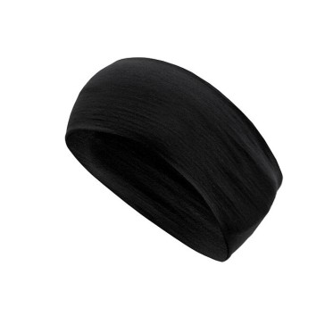 Мерино лента за глава MERINO ACTIVE black SENSOR - изглед 1