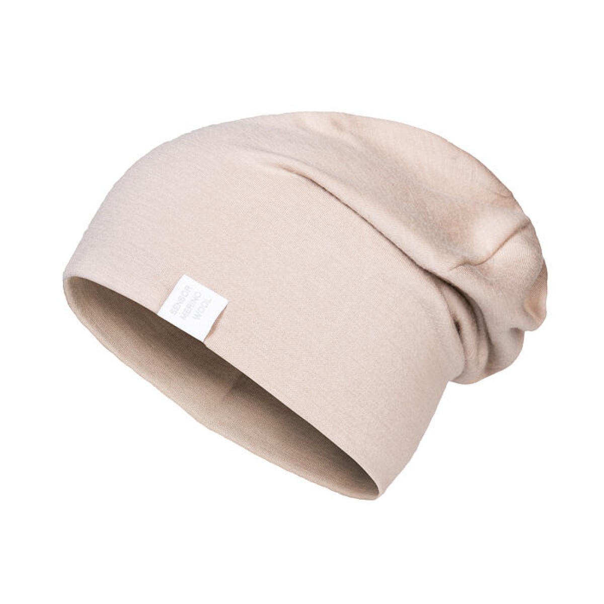 Мерино шапка MERINO EXTREME UP almond beige SENSOR - изглед 2 - Extreme-bg.com Мерино шапка MERINO EXTREME UP almond beige SENSOR - изглед 2