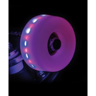 Set of flashing wheels for qyad skates Rio 535 FROST RIO ROLLER - view 3