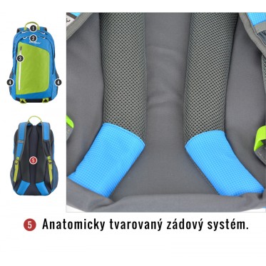 BACKPACK MAREL BLU 27 HUSKY - view 5