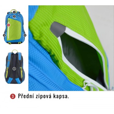 BACKPACK MAREL BLU 27 HUSKY - view 8